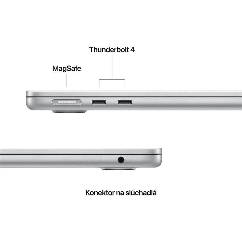 MacBook Air 13" Apple M4 10C CPU 10C GPU 16GB 512GB Strieborný SK 