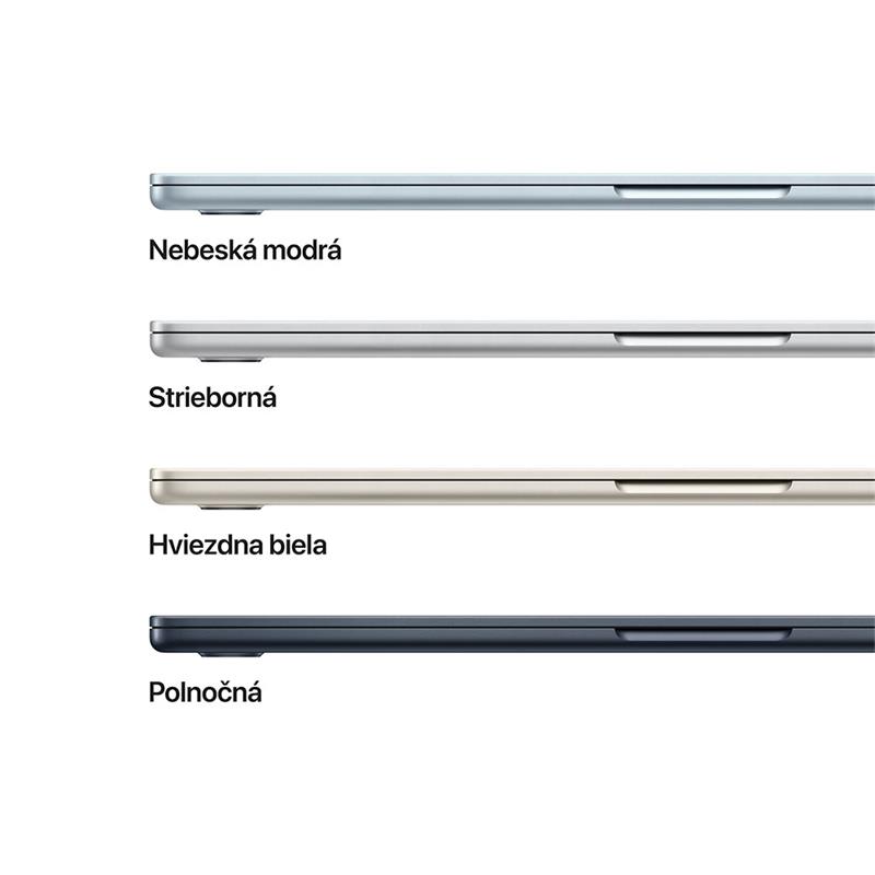 MacBook Air 15" Apple M4 10C CPU 10C GPU 24GB 512GB Nebeský modrý SK 