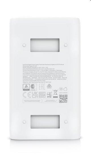 Ubiquiti UACC-PoE++-10G   10Gigabit PoE injektor 54V/1,25A (60W) biely 