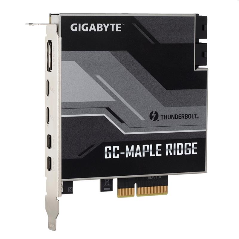 Gigabyte Intel Dual Thunderbolt 4 / DisplayPort 1.4 card (40 Gb/s, PD3.0 up to 97W) 