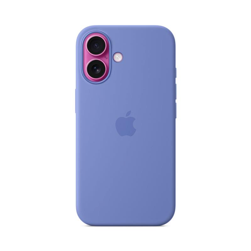Apple iPhone 16 Silicone Case with MagSafe - Periwinkle 