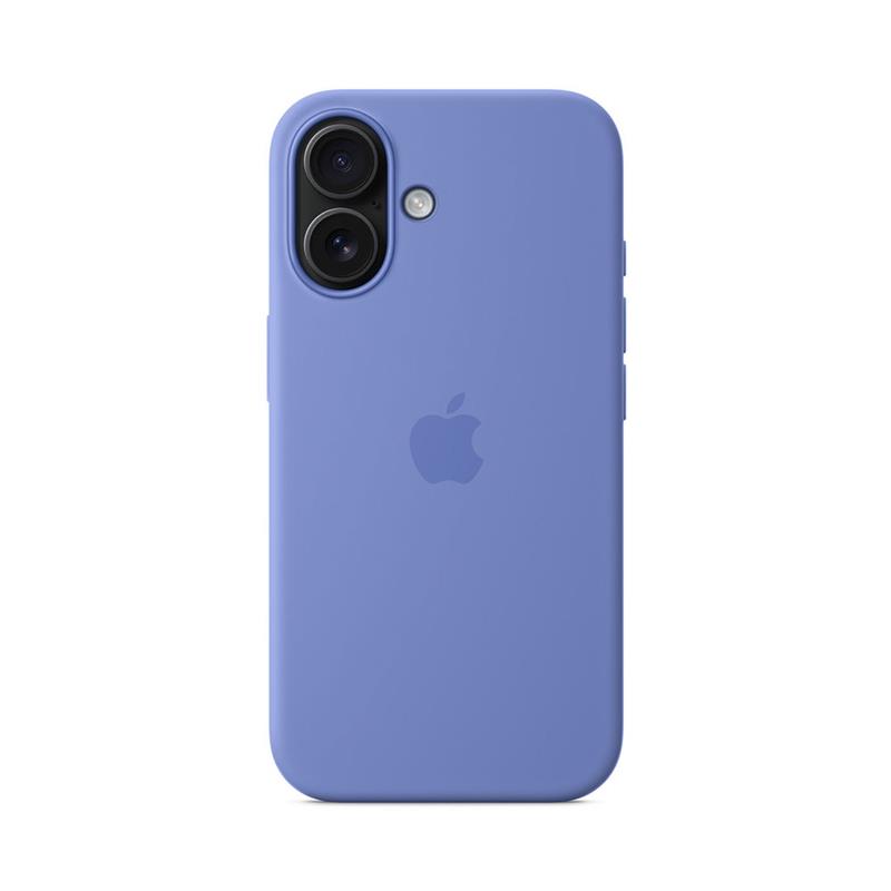 Apple iPhone 16 Silicone Case with MagSafe - Periwinkle 