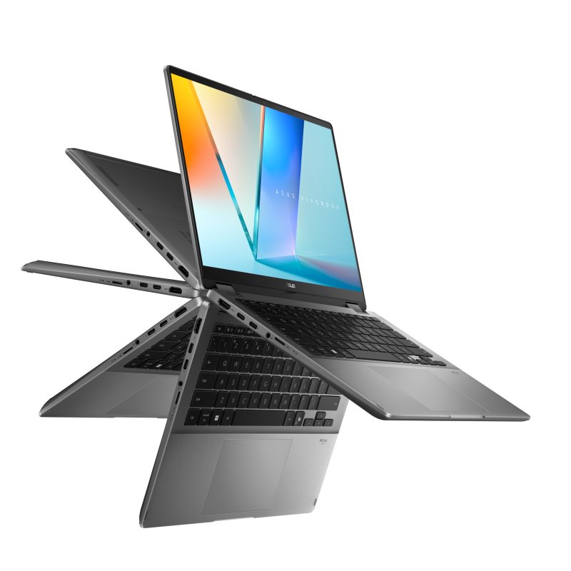 ASUS Vivobook Flip 14/Core U7-256V/16GB/1TB SSD/Intel UMA/14" OLED /Win11Home/Gray 