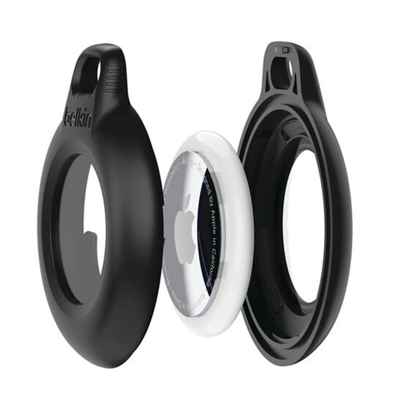 Belkin puzdro Waterproof Secure Holder with Key Ring pre AirTag - Black 
