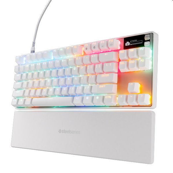 SteelSeries Apex Pro TKL Gen 3 White US 