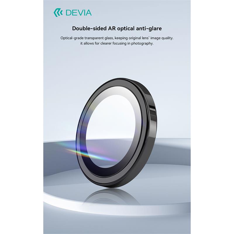 Devia Peak Series Lens Protector pre iPhone 16 Pro/16 Pro Max - Rose Gold 
