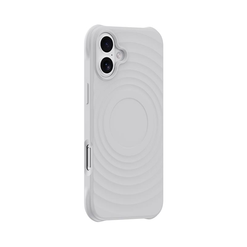 Devia kryt Ripple Magnetic Shockproof TPU Case pre iPhone 16 - White 