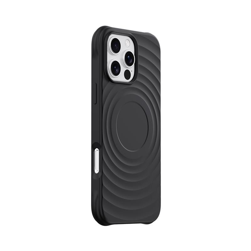 Devia kryt Ripple Magnetic Shockproof TPU Case pre iPhone 16 Pro - Black 