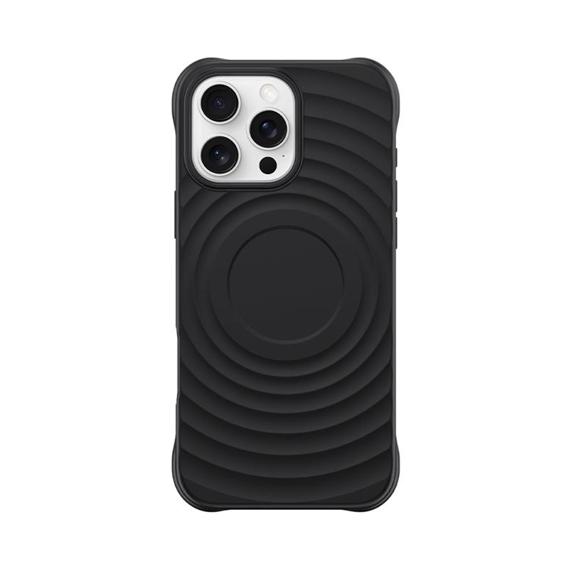 Devia kryt Ripple Magnetic Shockproof TPU Case pre iPhone 16 Pro - Black 