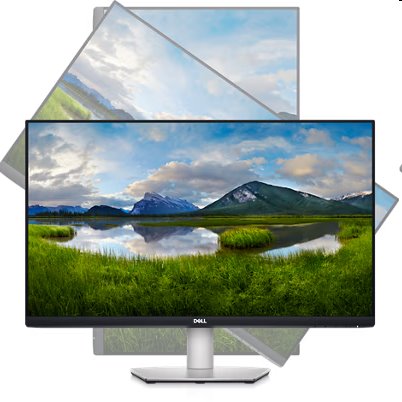 DELL S2721QSA LED 27" IPS, 3840x2160, 1000:1, 4ms, 350cd, DP, 2xHDMI, Pivot, Repro, 3Y 