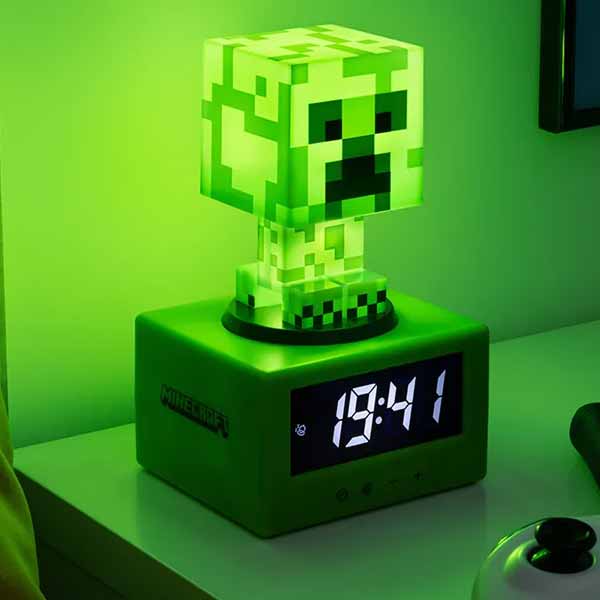 Creeper Icon Alarm Clock (Minecraft) 