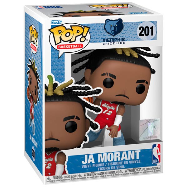POP! Basketball: Ja Morant Memphis Grizzlies (NBA) 