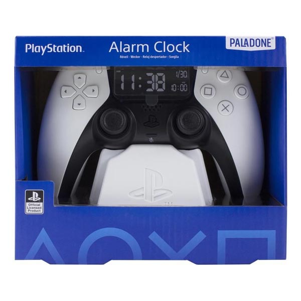 White Controller Alarm Clock (PlayStation 5) 