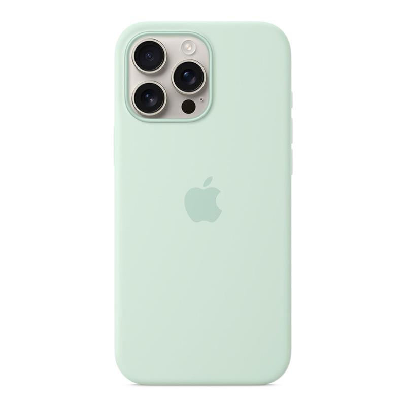 iPhone 16 Pro Max Silicone Case with MagSafe - Aquamarine *Rozbalený* 