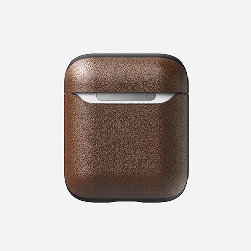 Nomad puzdro Rugged Case pre Apple Airpods - Rustic Brown Leather