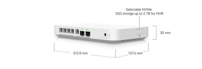 Ubiquiti UniFi Cloud Gateway Fiber  10Gbps WAN / 4x2,5Gbps LAN (UniFi gateway s podporou IPS/IDS) 