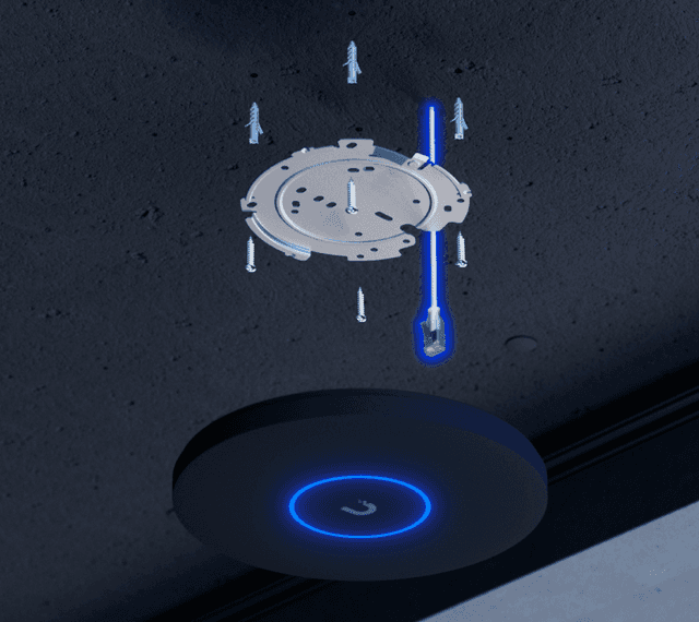 UBNT UniFi U7-Pro-XGS, bez PoE adaptéru, černá 