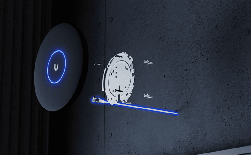 UBNT UniFi U7-Pro-XGS, bez PoE adaptéru, černá 