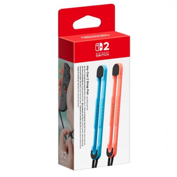Nintendo Switch 2 Joy-Con 2 Strap, Light Blue/Light Red 