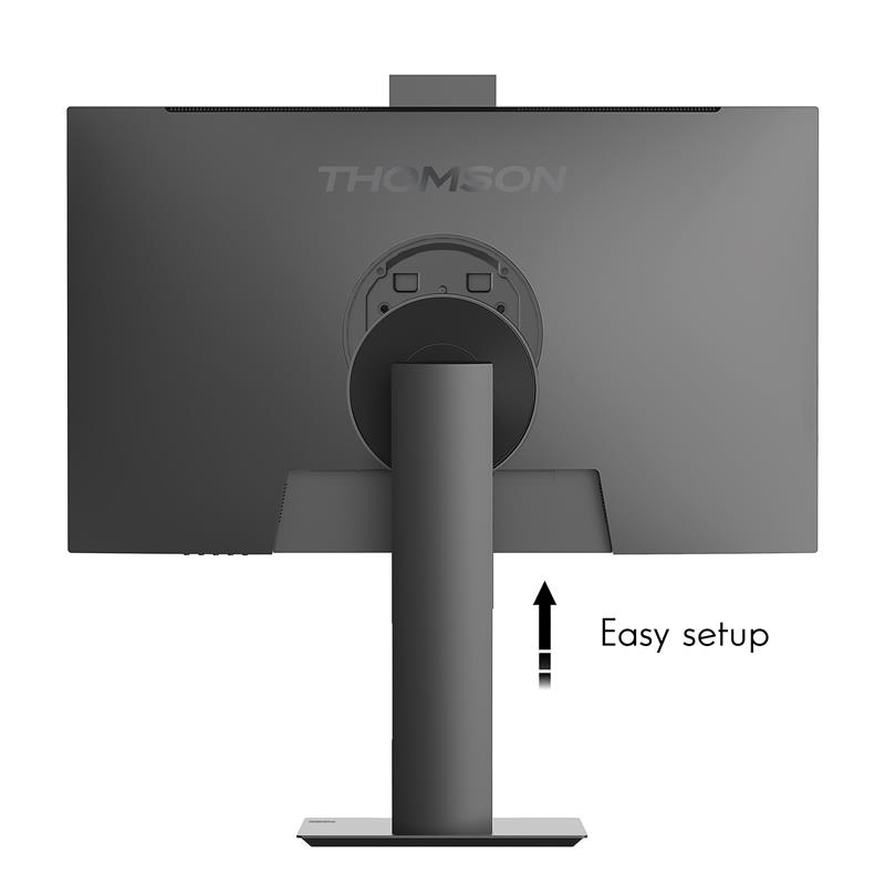 Thomson M27FB7C14V - 27" FHD, IPS, 100Hz, 5ms, 300cd, 1300:1, USB-C (65W), HDMI, VGA, repro, kamera, 3Yr 