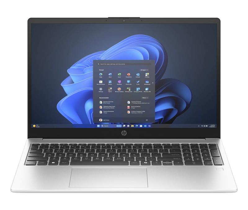 HP 250R G10, i3-100U, 15.6 FHD/300n, 16GB, SSD 512GB, W11Pro, 3-3-3, Silver 