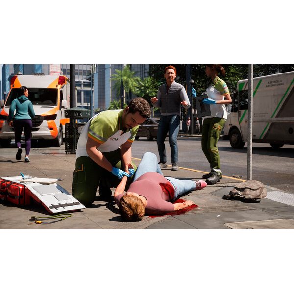PS5 hra Ambulance Life: A Paramedic Simulator 
 