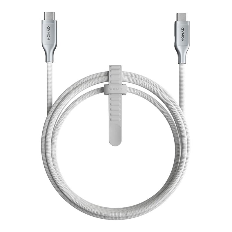 Nomad kábel Made with Kevlar USB-C Cable 240W 1.5m - White 
