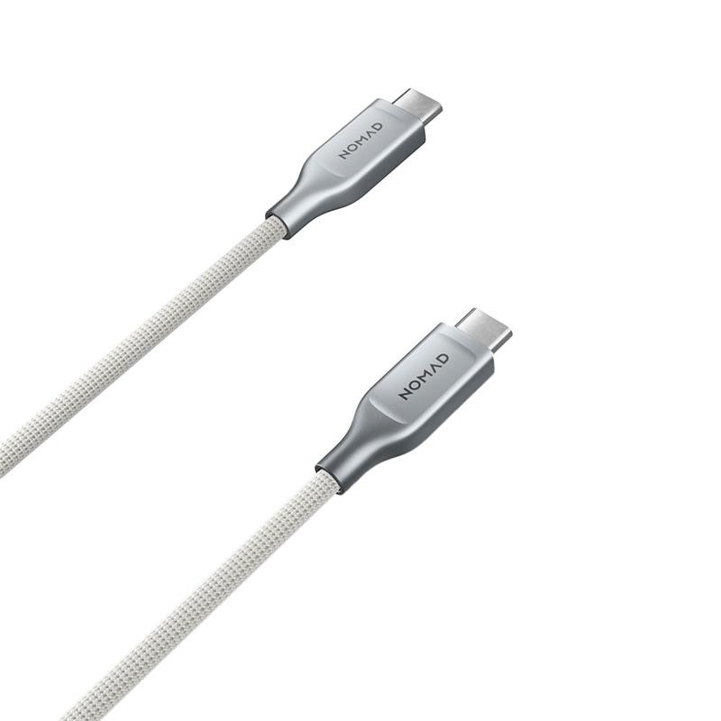 Nomad kábel Made with Kevlar USB-C Cable 240W 3m - White 