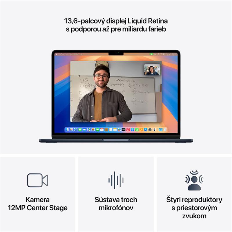 MacBook Air 15" Apple M4 10C CPU 10C GPU 24GB 512GB Nebeský modrý SK 