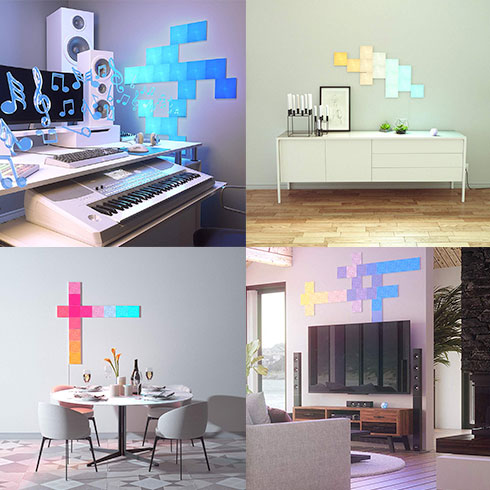 Nanoleaf Canvas Smarter Kit 9 Panels *Rozbalený* 