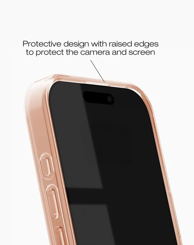 iDeal Fashion Clear Case MagSafe iPhone 16 Mocha Mousse 