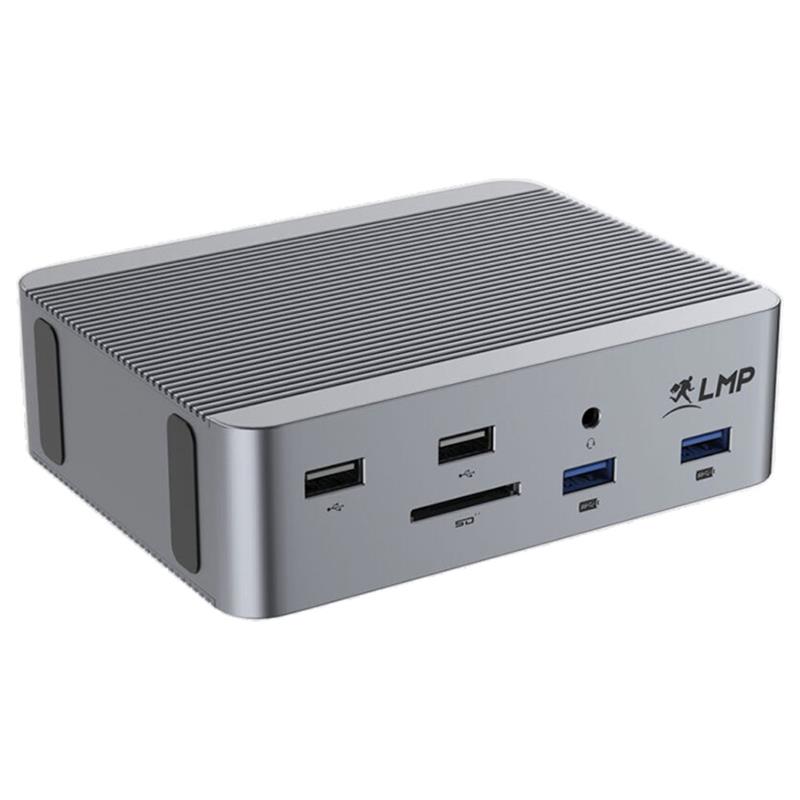 LMP USB4 Super Dock 2 15port Docking Station - Space Gray 