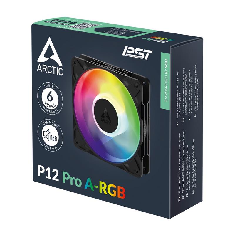 Arctic ventilátor P12 Pro A-RGB 
