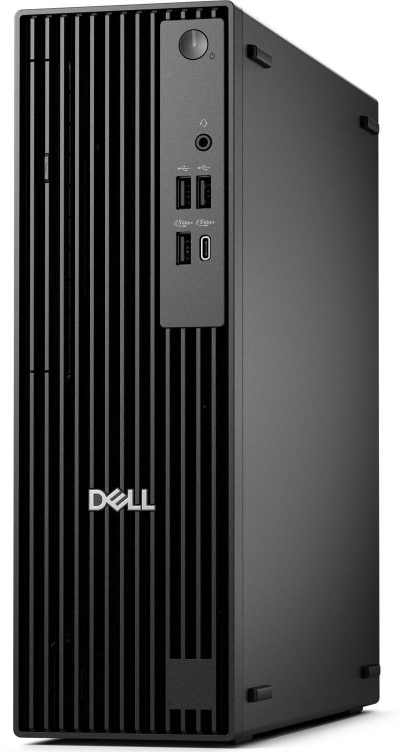 Dell Pro Slim QCS1250 180W TPM U7-265 64GB 1TB SSD Integrated WLAN Kb Mouse W11 Pro 3Y ProSpt 