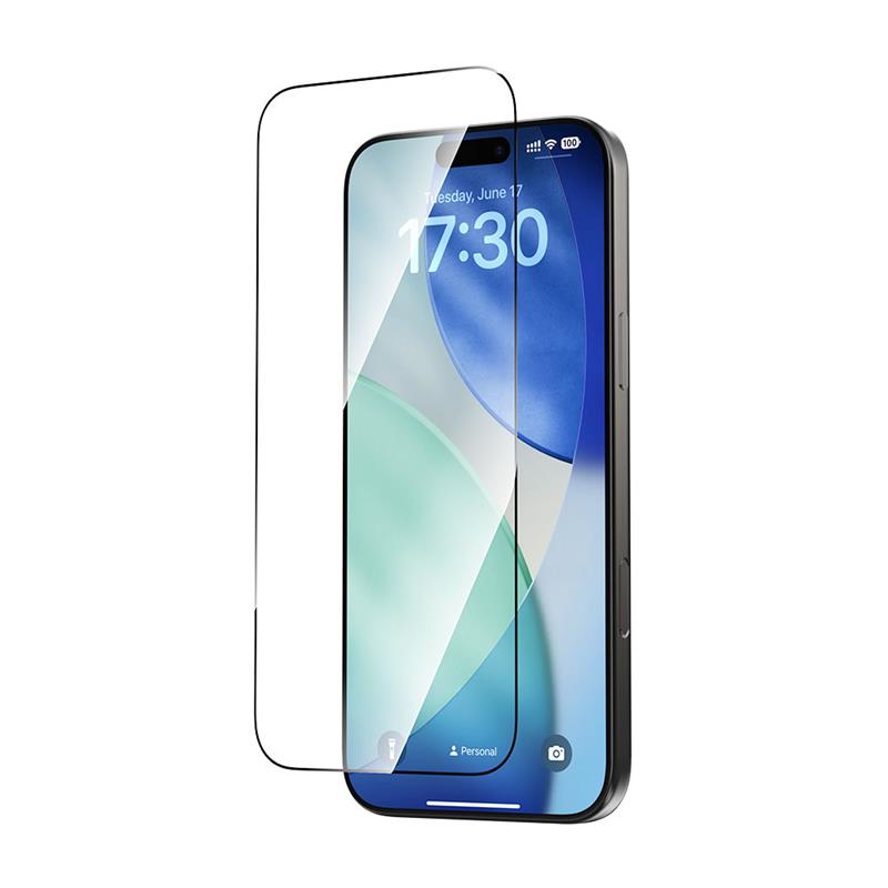 Devia ochranné sklo Star Series pre iPhone 17 (10pcs) - Black Frame 