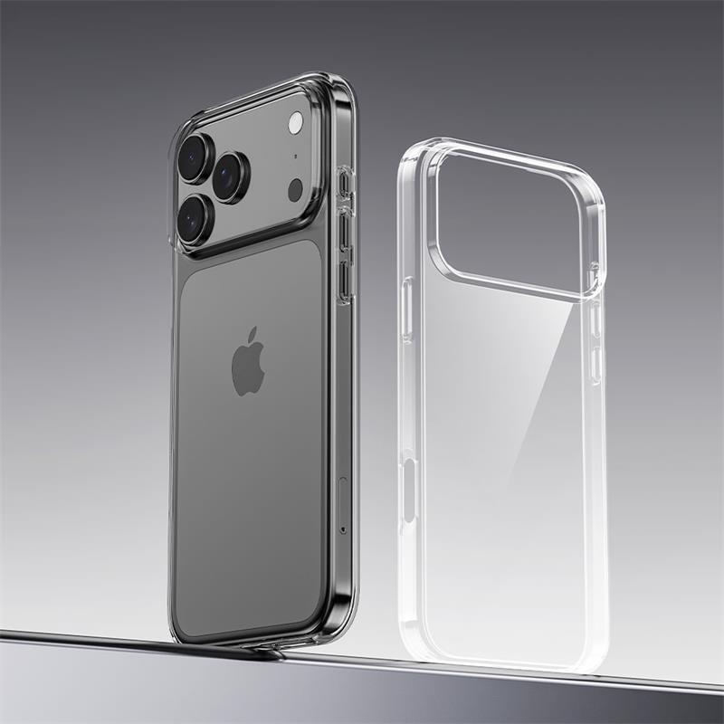 Devia kryt Naked TPU Case pre iPhone 17 Pro Max - Clear 