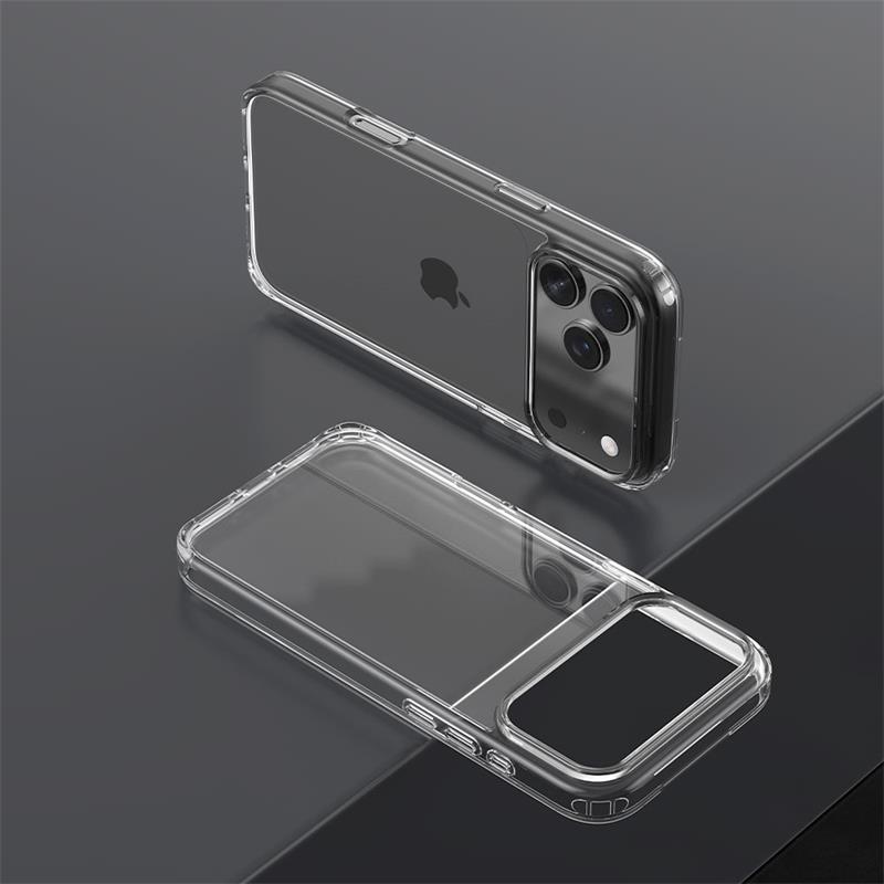 Devia kryt Pure Clear Shockproof Case pre iPhone 17 - Clear 