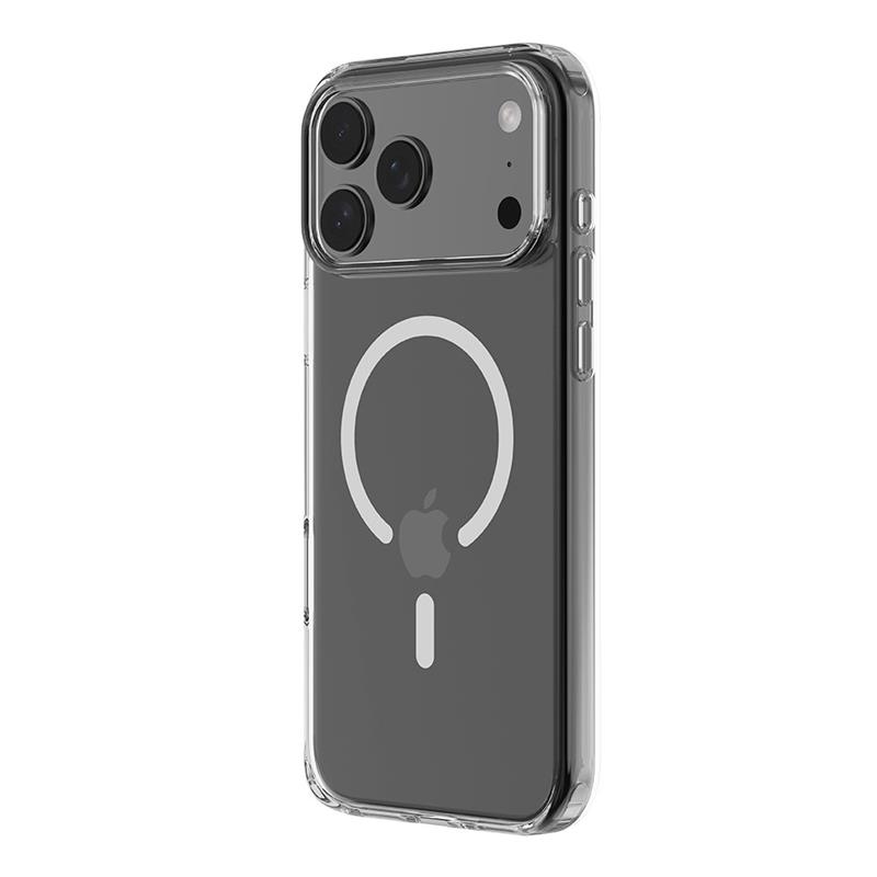 Devia kryt Pure Clear Shockproof Magnertic Case pre iPhone 17 Pro Max - Clear 