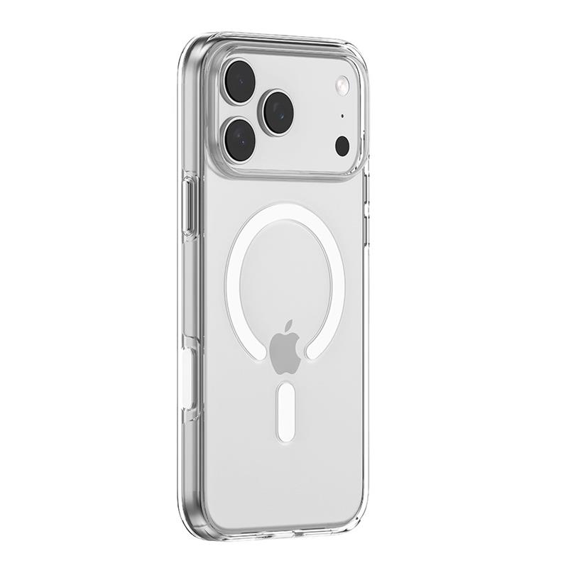 Comma kryt Elemental Series Magnetic Case pre iPhone 17 Pro Max - Clear 