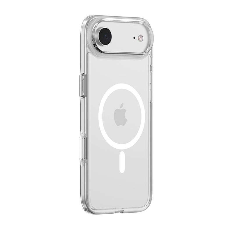 Comma kryt Glass Series Magnetic Case pre iPhone Air - Clear 