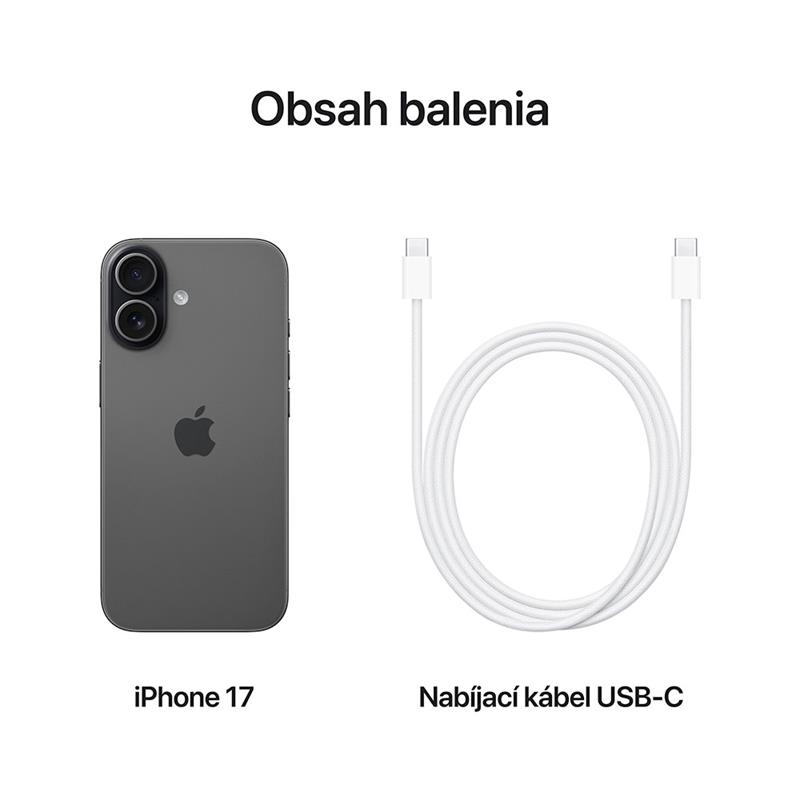 iPhone 17 256GB Čierny 