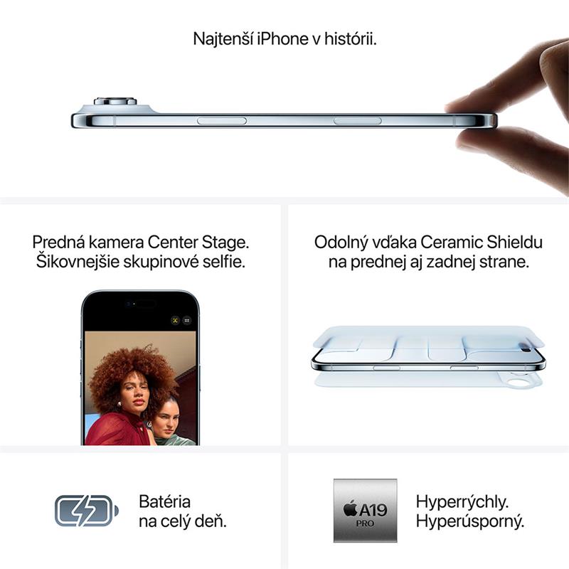 iPhone Air 256GB Vesmírna čierna 