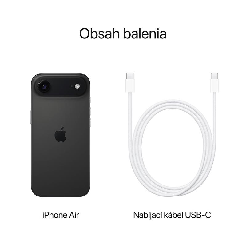 iPhone Air 1TB Vesmírna čierna 