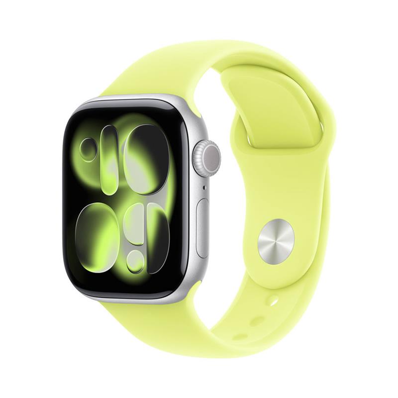 Apple Watch 42mm Neon Yellow Sport Band - S/M 