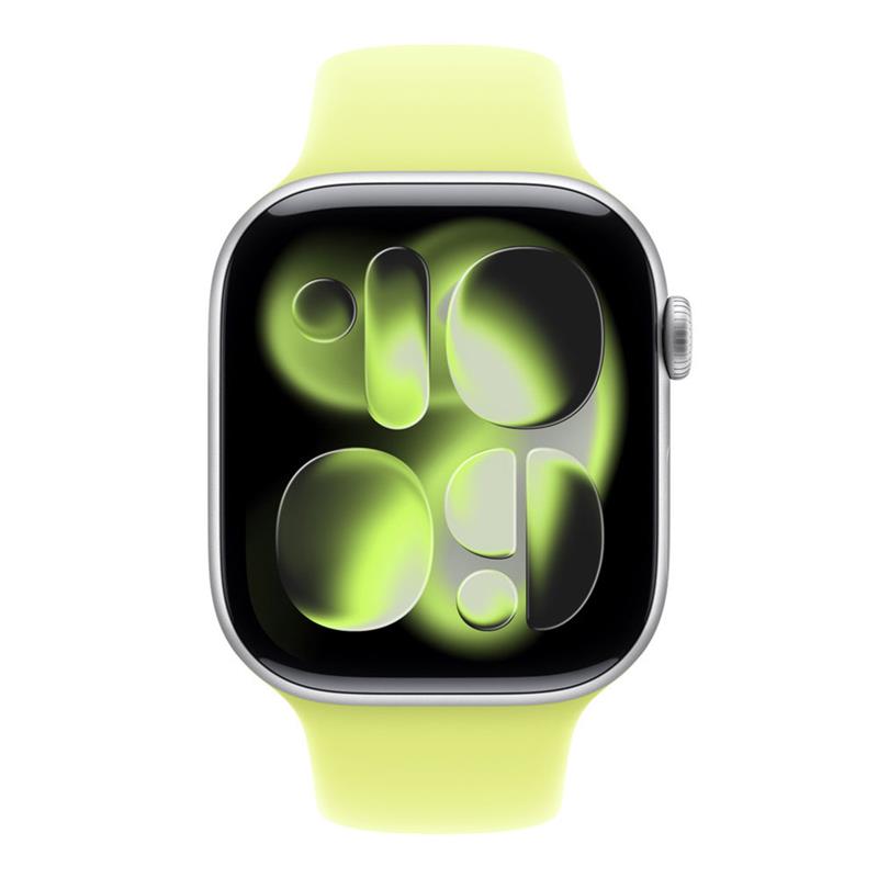 Apple Watch 46mm Neon Yellow Sport Band - M/L 