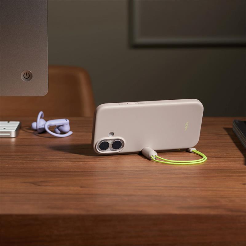 Apple Beats iPhone 17 Kickstand Case with MagSafe and Camera Control - Lime Stone 