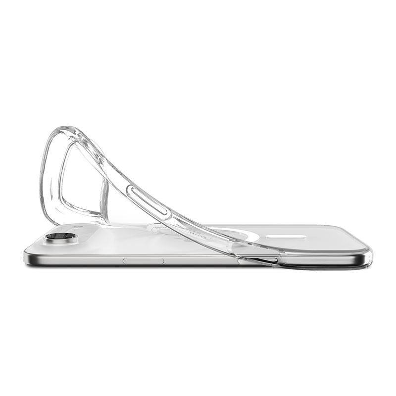 Spigen kryt Liquid Crystal Magsafe pre iPhone Air - Clear White 