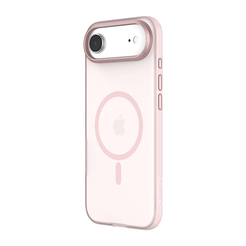 Comma kryt Joy Elegant Series Magnetic Case pre iPhone Air - Pink Gold 