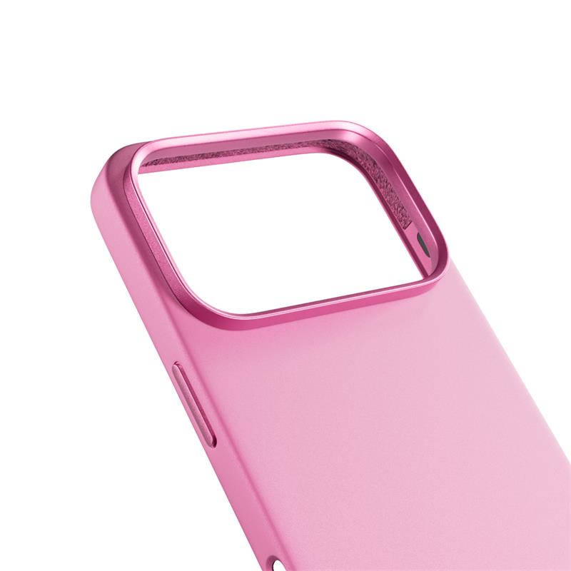 Epico Silicone Pro Mag+ Case iPhone 17 Pro Qi2 & MagSafe kompatibilné ­ ružová 