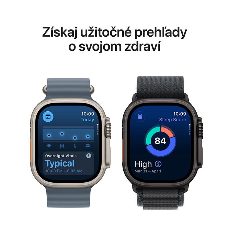 Apple Watch Ultra 3 GPS + Cellular 49mm Black Titanium Case with Black Ocean Band *Rozbalený* 